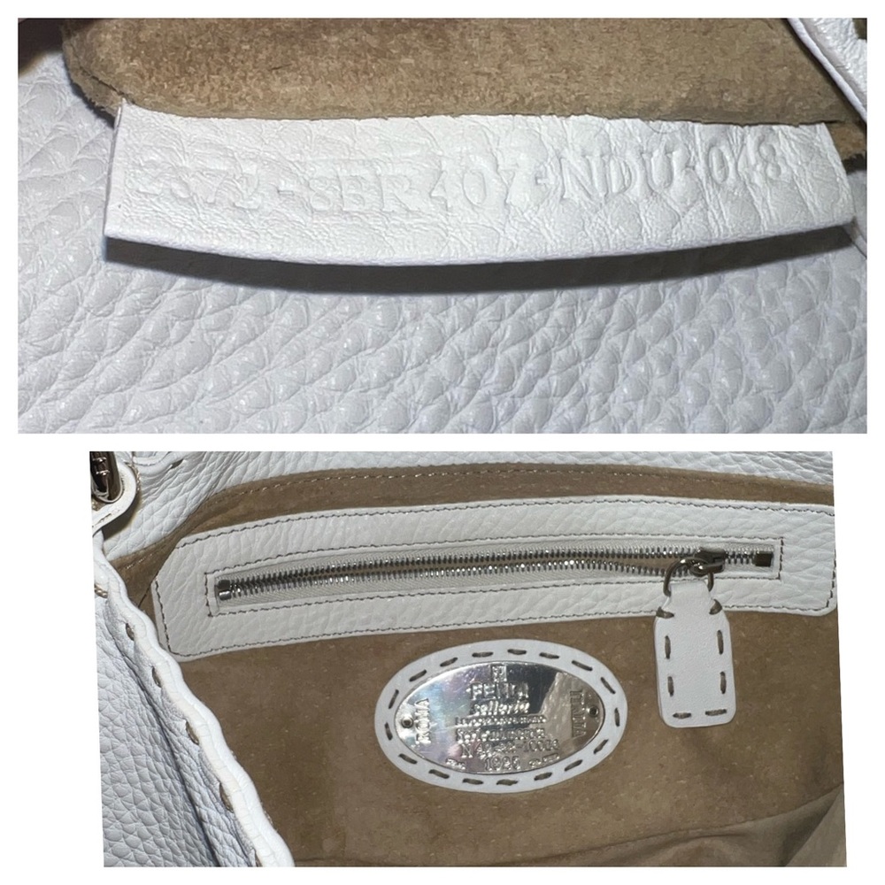 Fendi Selleria Pebbled Shoulder Bag - Picture 5 of 12